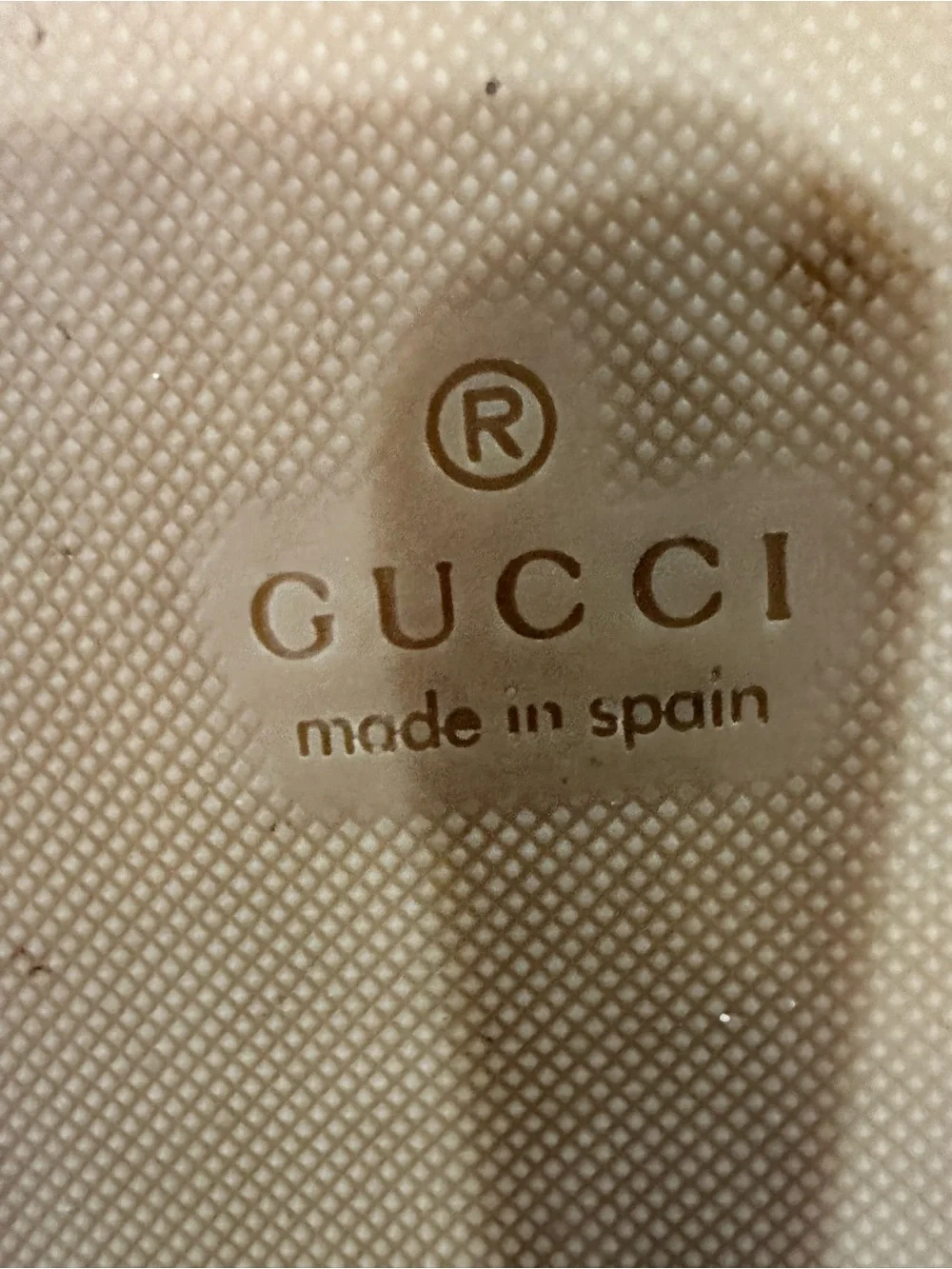 Gucci Beige Canvas Espadrilles with Green and Orange Stripes